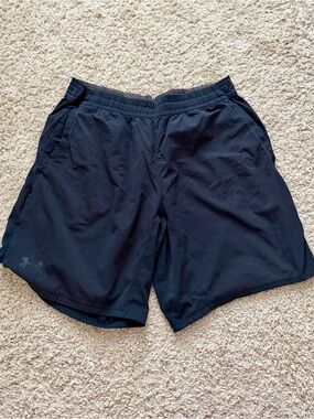 Under Armour Men’s Navy-Black Performance Shorts